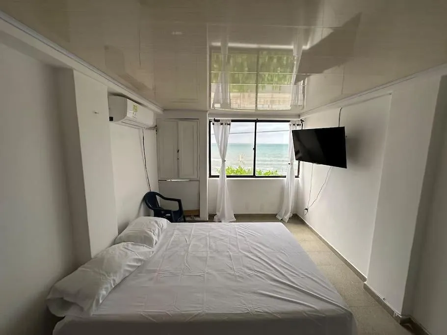 Hermoso Apartamento Frente A La Playa En Cartagena!We Speak English 2 Bedrooms 80 Mt Apartment Cartagena